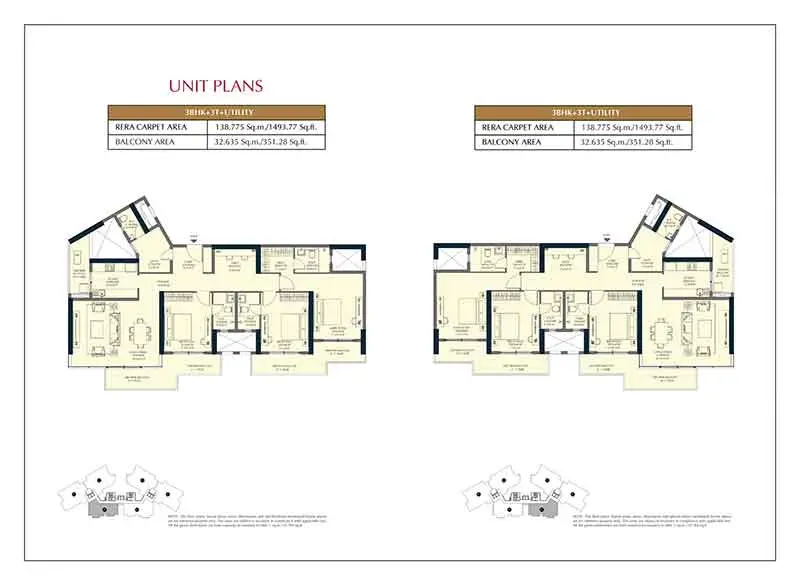 3BHK Floor Plan