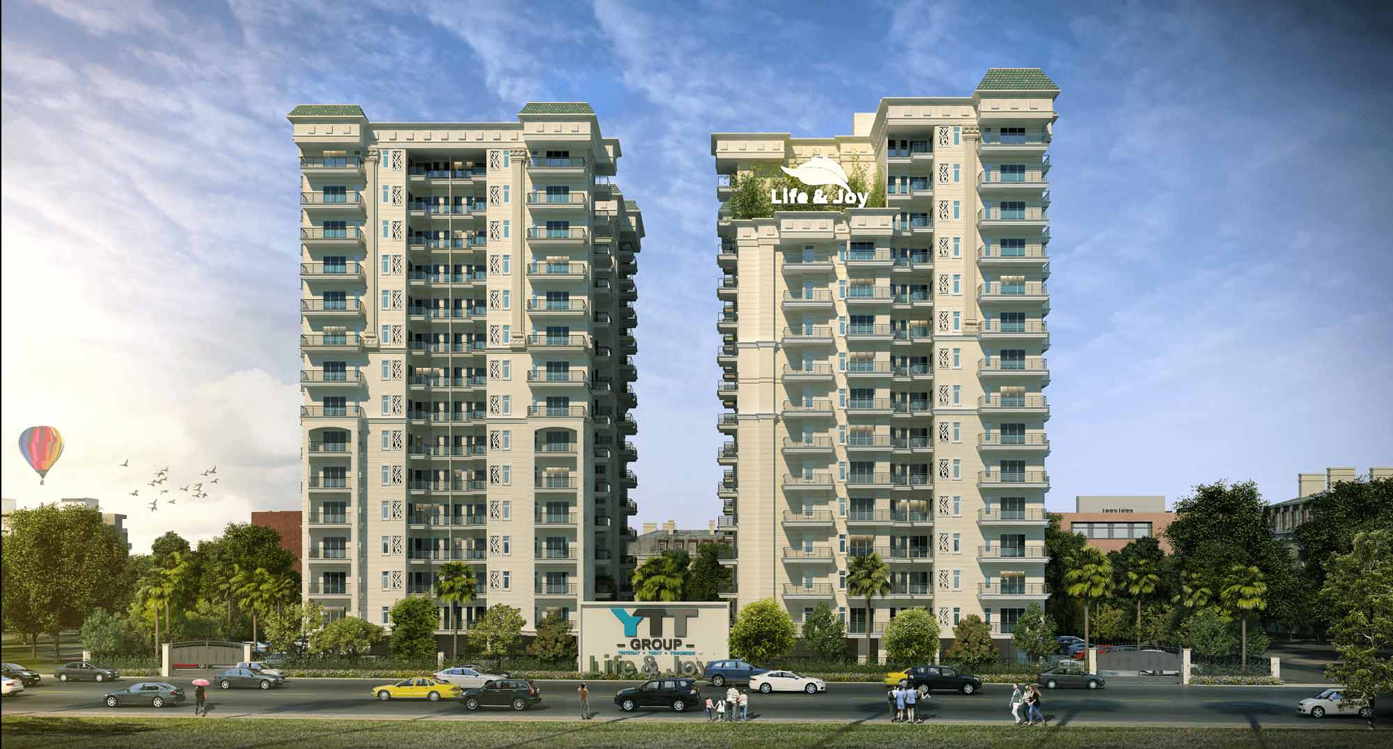 High-end flats in Lucknow